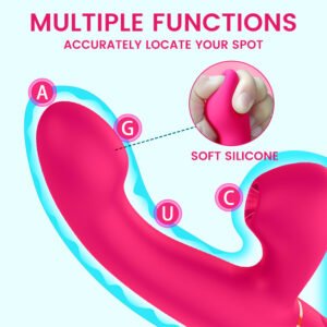 Sucking vibrator / Unique design / soft inner liquid silicone
