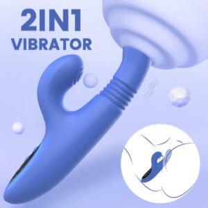 Led screen rabbit vibrator