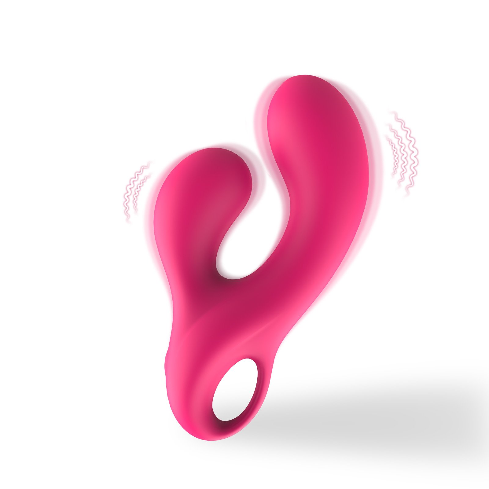 100% full silicone rabbit vibrator