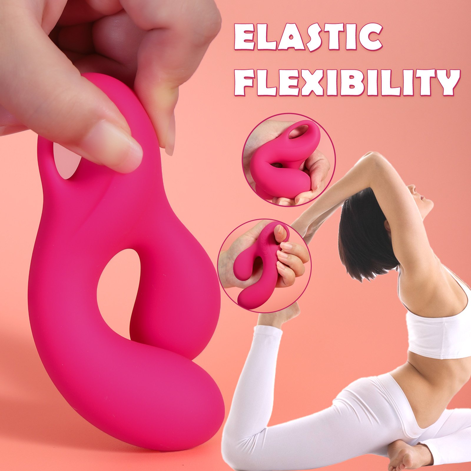 100% full silicone rabbit vibrator - Image 3