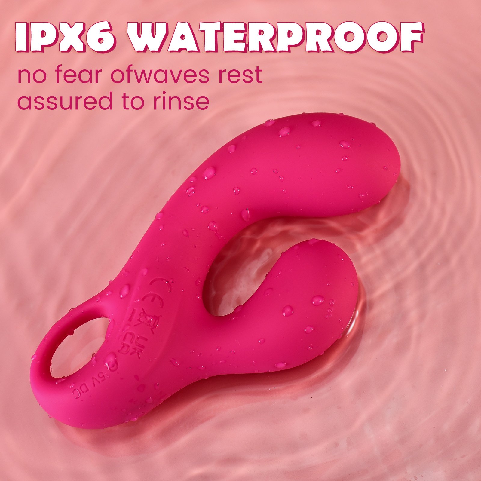 100% full silicone rabbit vibrator - Image 4