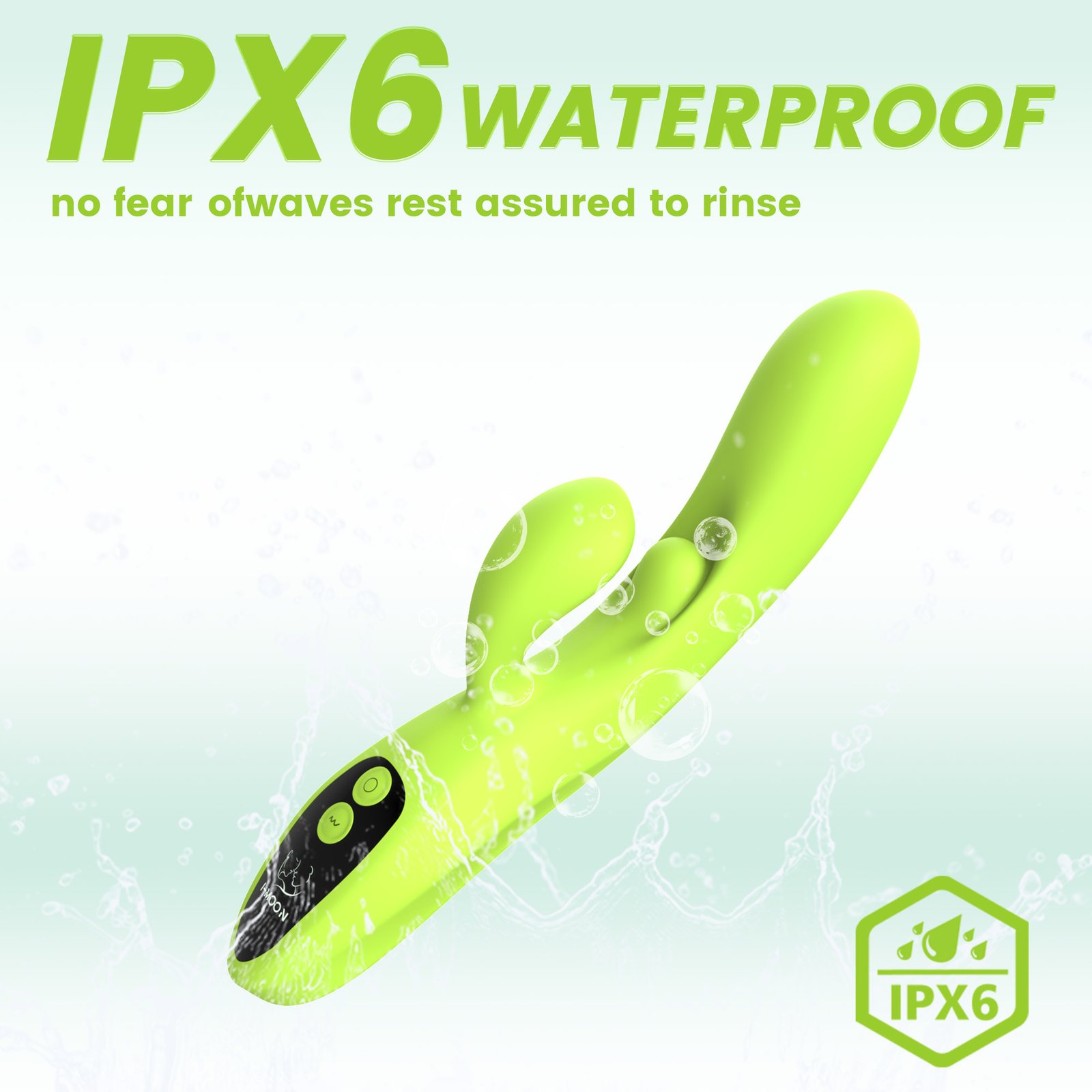 Led screen rabbit vibrator Targets both A-spot & clitoris - Image 5