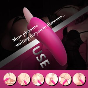 Licking vibrator hand control shpae soft touch