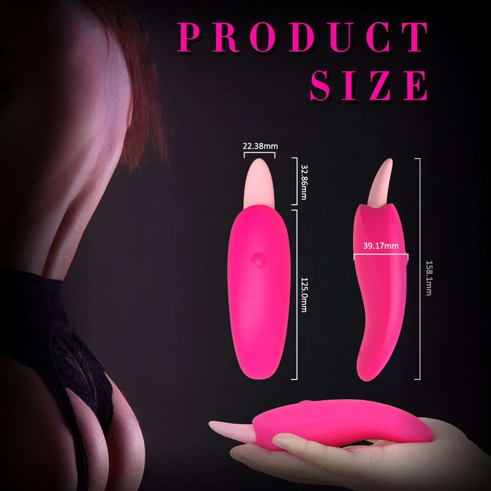 Licking vibrator hand control shpae soft touch - Image 3
