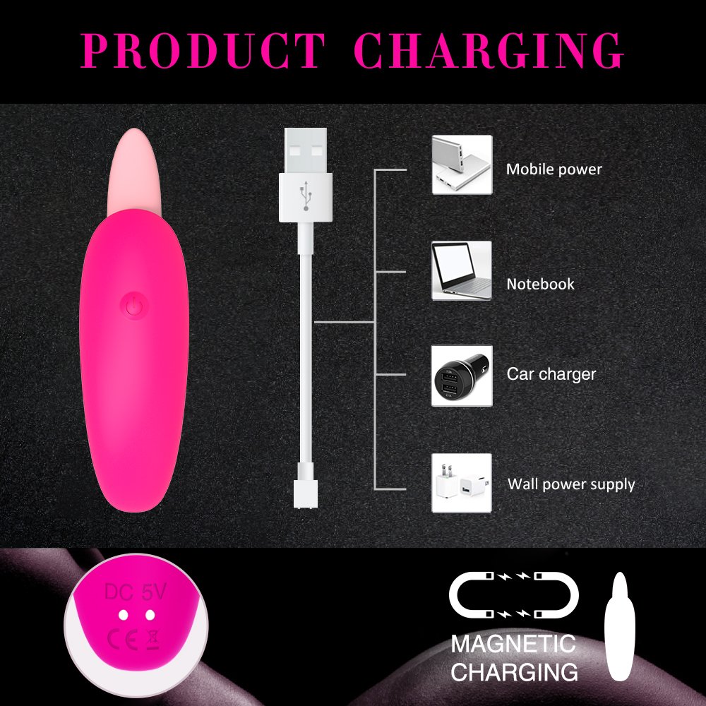 Licking vibrator hand control shpae soft touch - Image 4